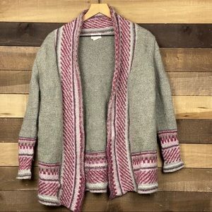 Vintage Women’s Cardigan Fair Trade Nepal Sweater